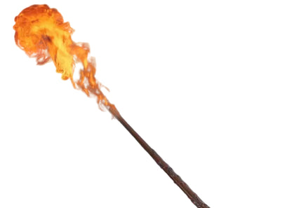 Professional Cosplay Electronic Fire Flasher Magic Wands Magic Trick Flame Lighter Device Props Magicians Accessories Magia Game